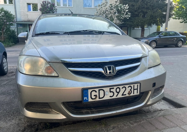 Honda City cena 2900 przebieg: 300000, rok produkcji 2006 z Gdańsk małe 56